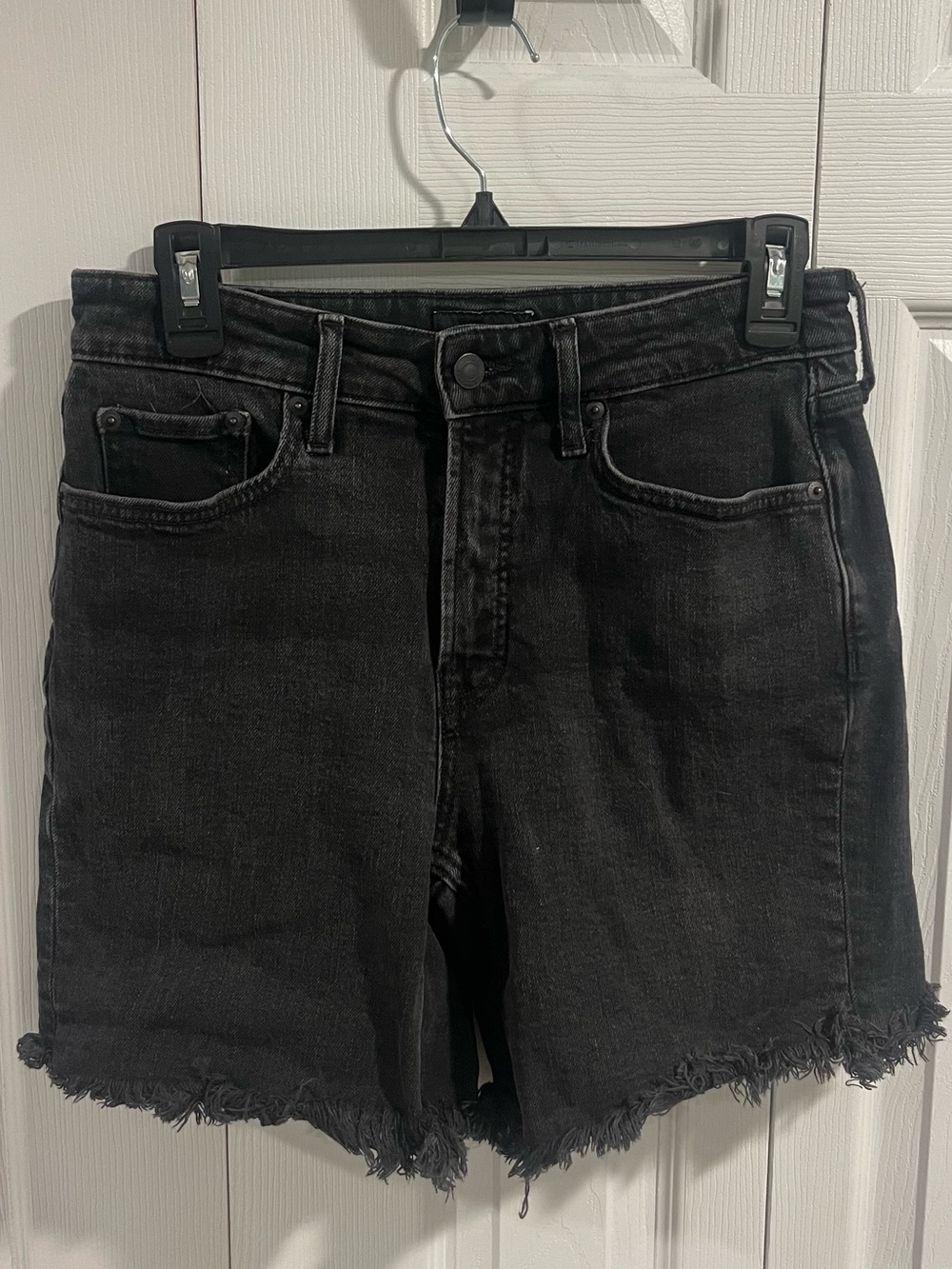 Women's Black Denim Jean Shorts